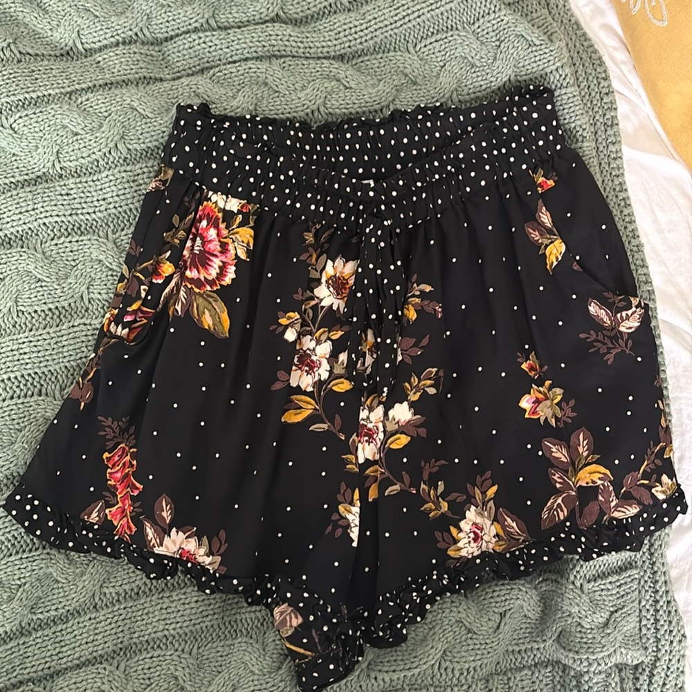 Francesca’s floral shorts